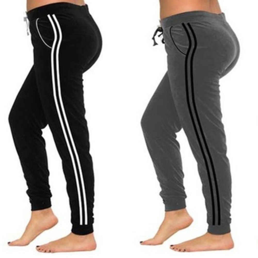 🌼 Coco Limon Velour Long Joggers
